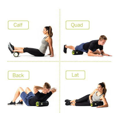 TriggerPoint Grid 1.0 Foam Roller - 13" Multi-Density Massage Roller for Deep Tissue & Muscle Recovery - Relieves Tight, Sore Muscles & Kinks, Improves Mobility & Circulation - Targets Key Body Parts