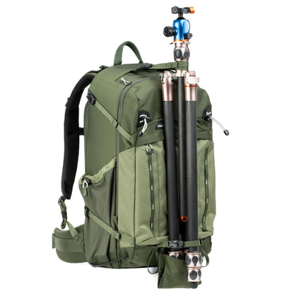 Think Tank BackLight 36L Camera Daypack Backpack for DSLR, Mirrorless, Photography and Video - Montane Green