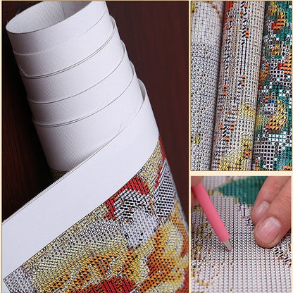 Better Selection 5D Diamond Art by Number Kit, Full Drill Just Keep Swimming Starfish Octopus Fish Flowers Rhinestone Embroidery Cross Stitch Supply Arts Craft Canvas Wall Decor