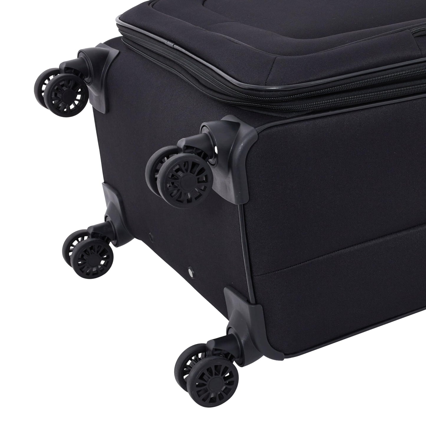 Travelers Club 4 Piece Soulana Luggage & Travel Set, Black