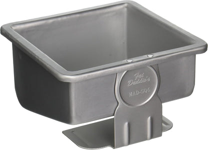 Fat Daddio's Mad Dadder Square Aluminum Cake Pan - 6 Inch, Perfect for Baking