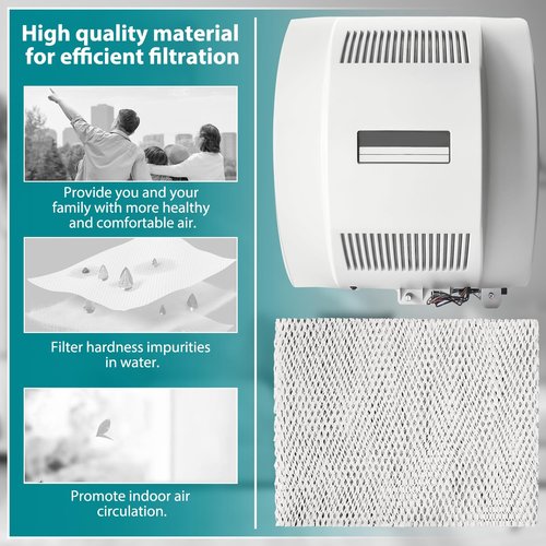 HASMX HC26A1008 Replacement Humidifier Filter Pad for Honeywell HE360, HE-360, HE200A, HE260A, HE260B, HE265A, HE265B, ME360, HE360A, HE360B, HE365A, HE365B Replaces Part Numbers RP3162, A35W (1-Pack)