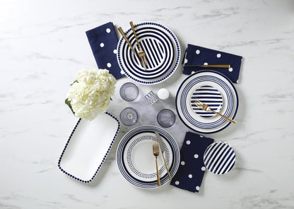 Kate Spade New York Malmo Gold 20-Piece Flatware Set, 4.30 LB, Metallic