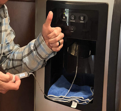 Frozen Water Line Tool - 36" to Quickly Unfreeze Refrigerator Water Dispenser – Thaw Frozen Line in Minutes