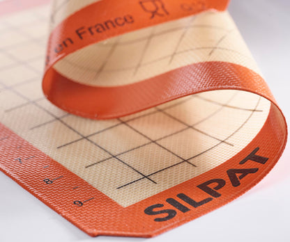 Silpat The Original Premium Non-Stick Silicone Baking Mat, Gridded Half Sheet Size, 11-5/8 x 16-1/2