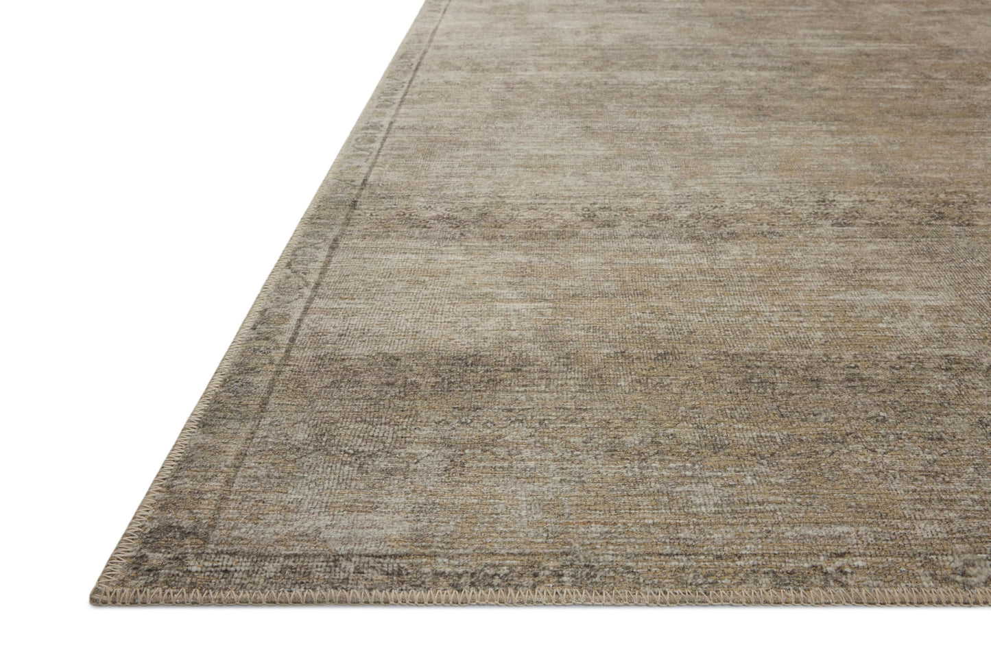 Loloi Amber Lewis Cambria Collection CBR-01 Ash/Bark 10'-0" x 14'-0" Area Rug Jute, Neutral, Vintage Style, Antique Tone, Living, Bedroom, Dining, Carpet