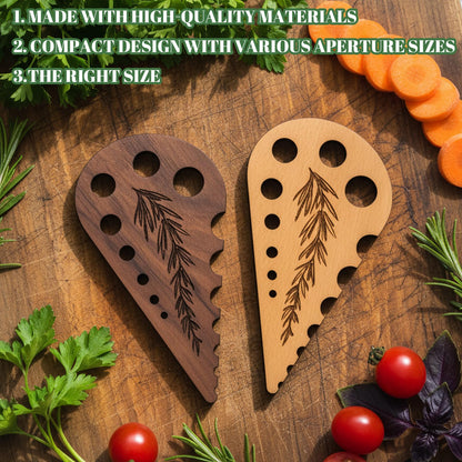 2 PCS Herb Stripper, Herb Stripper Tool for Fresh Herbs, Herb Strippers for Efficient Leaf and Stem Removal, Exquisite Herbstripper Bowl Gifts for the Kitchen Suitable for Home Use & Chefs