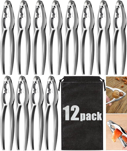 12 Set Set Pcs Crab Crackers and Tools Heavy Duty Seafood Tools Crab Leg Crackers Lobster Nut Crackers Opener Home