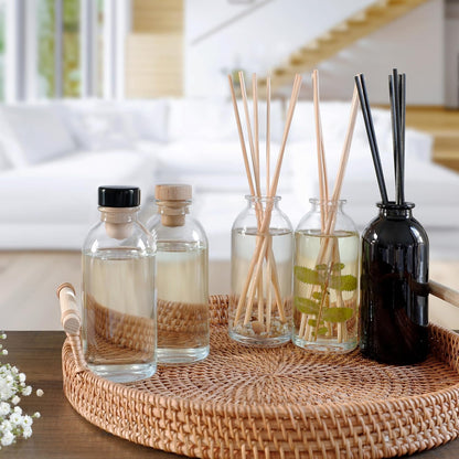 Urban Naturals Honeysuckle & Jasmine Reed Diffuser Oil Set - Long Lasting Air Freshener Made in USA