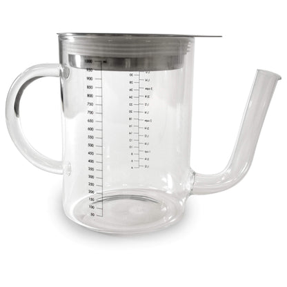 Norpro Glass Gravy Separator with Strainer