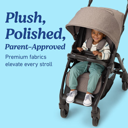 Graco Merge 360 Baby Stroller - Front and Rear 360-Degree Rotating Wheels Infant Stroller for Easy Gliding and Tight Turns, Quick 1-Button Push Folding Stroller, Great Gift for New Parents