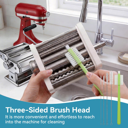 Heavy-Duty Multi-Purpose Kitchen Brush Set | for Meat Grinder, Mixer & Home Cleaning | Complete Kit for Stubborn Residue Removal (16-Piece Set)