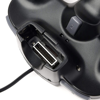miadore N64 Classic Controller, Retro N64 64-bit Remote Gamepad Joystick for N64 Console Video Game System (Black)