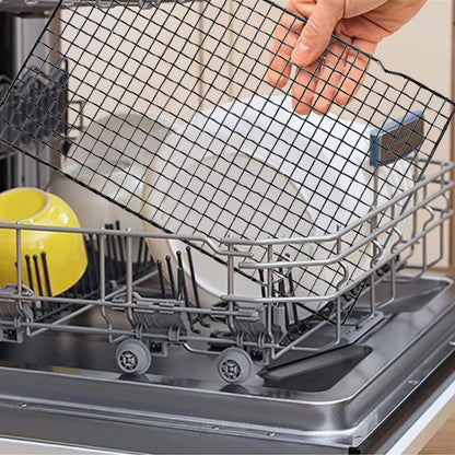 Haploon 6 Pcs Baking Racks Cooling Rack for Baking，Black Heavy-Duty Wire Cooking Rack Baking Racks for Roasting Cooking Grilling Drying Fits Small Toaster Oven, Dishwasher Safe （16 x 10 Inch）
