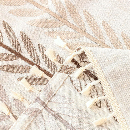 20" 60" SIELUNO Waterproof Coffee Table Cloth, Coffee Table Covers for Living Room Rectangle Cotton Linen Tablecloth