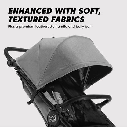 Baby Jogger® City Mini GT2 All-Terrain Lightweight Stroller, Forever Air Tires, One-Hand Fold, All-Wheel Suspension, Baby Stroller with Belly Bar, Leatherette Handlebar, Amazon Exclusive Pike Fashion