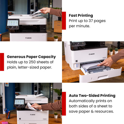 Canon imageCLASS MF462dw II - Monochrome Wireless Duplex Laser Printer with Print, Copy, Scan, Fax, Expandable Paper Capacity, 37 PPM