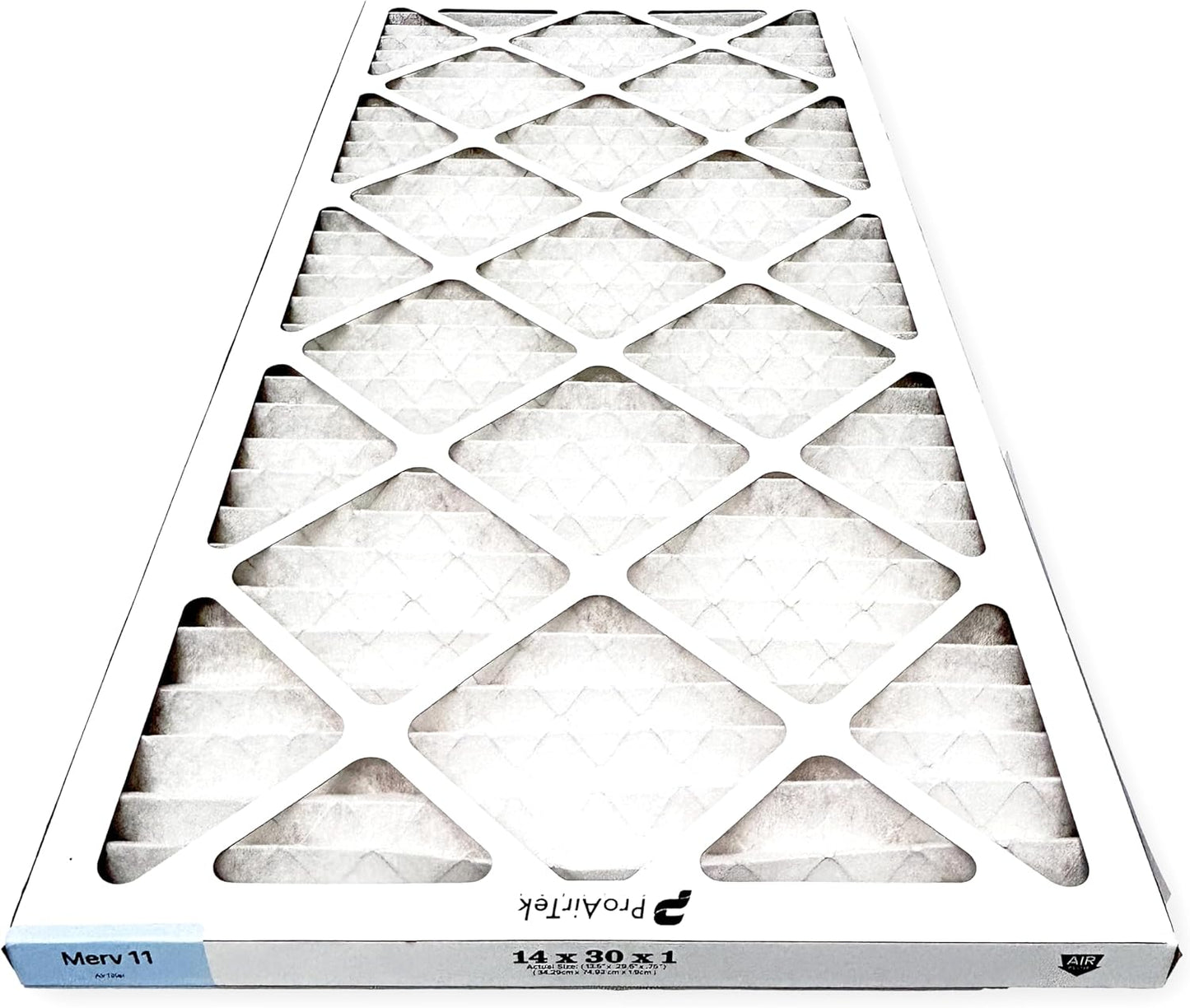 Proairtek AF14301M11SWH Model 14x30x1 Air Filters, Pack of 2, MERV 11 for Clean Air