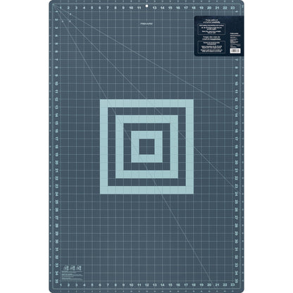 Fiskars Self Healing Cutting Mat with Grid for Sewing, Quilting, and Crafts - 24" x 36 Grid Lilac/Mountain Haze