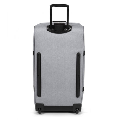Eastpak Tranverz L – 121L Large Wheeled Luggage with Dual Compartments, TSA Lock, Compression Straps & Smooth-Wheeling System, Sunday Grey