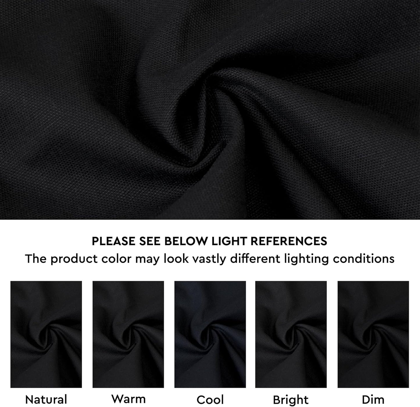 Encasa XO Throw Pillow Covers Set of 2 16x16 in Jet Black | Cotton Pillow Covers for Living Room, Sofa