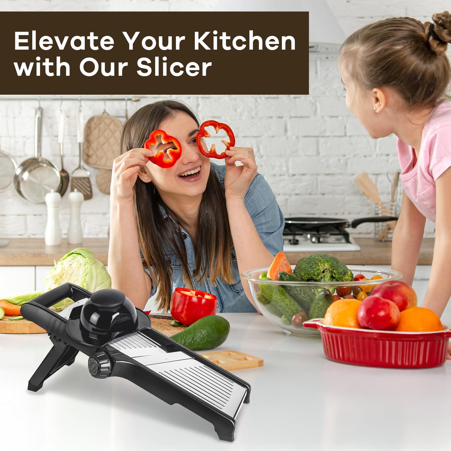 NIOSAVM Mandoline Slicer,mandoline slicer for kitchen,commercial mandolin Potato Slicer,Vegetable Slicer,slicer vegetable cutter, Stainless Steel mandolin slicer,Cut - Resistant Gloves