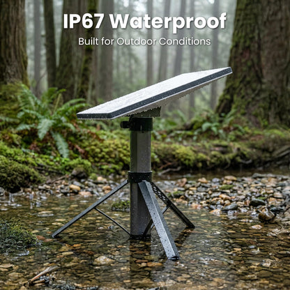 votsolix Starlink Mini Battery Pack 45000mAh 166Wh, 6–8H Runtime, All-in-One Tripod Power, IP67 Waterproof, USB-C PD Fast Charging for Camping RV Off-Grid