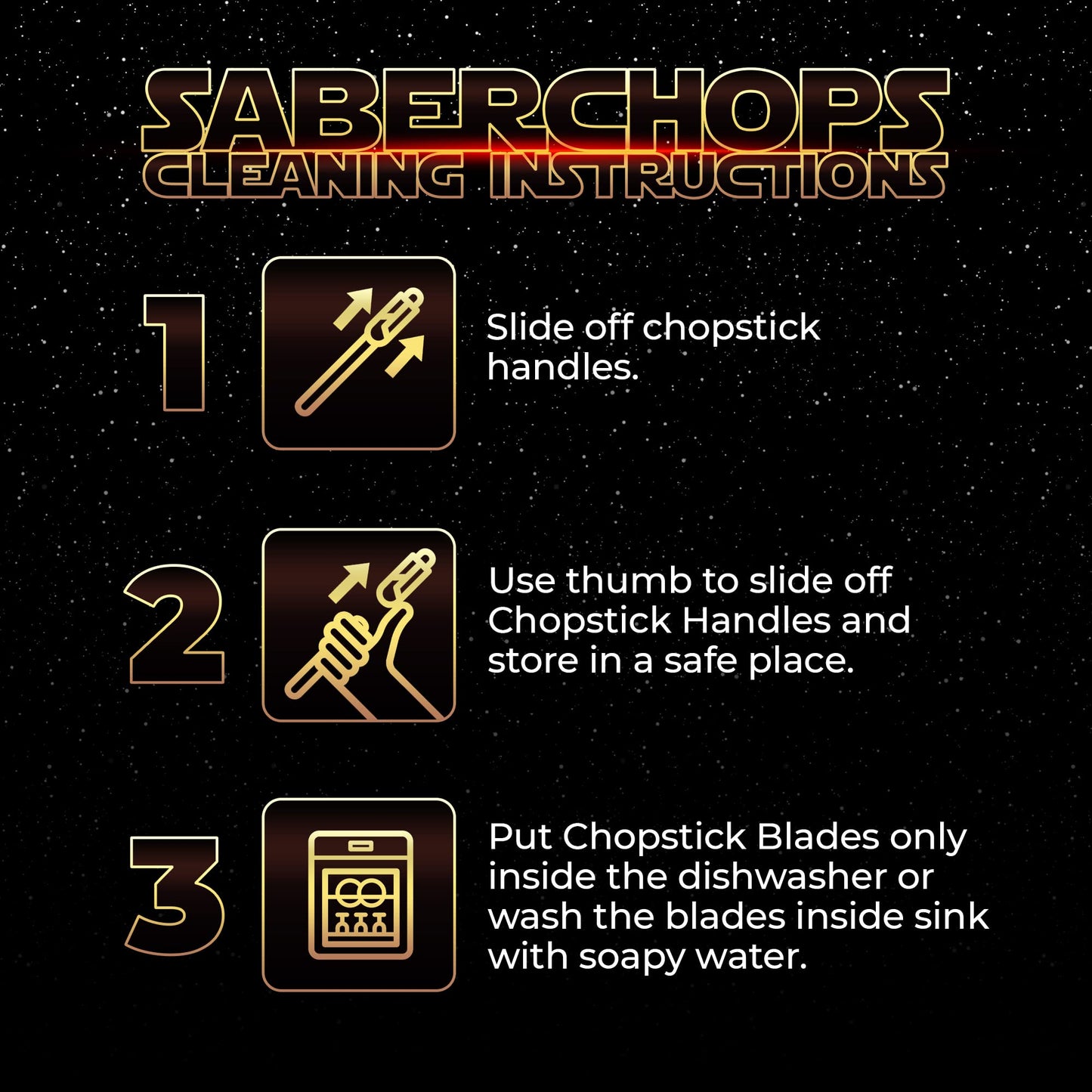 LIGHTSABER CHOPSTICKS LIGHT UP STAR WARS CHOPSTICK LED Glowing Light Saber Chop Sticks REUSABLE Sushi Sabers Cool Fun Geeky STARWARS Chop Stick Set 4 PAIRS FREE Keychain Bottle Opener & Pouch Gift Box