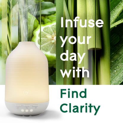 Glade Aromatherapy Diffuser & Essential Oil, Air Freshener for Home, Choose Calm Scent with Notes of Lavender & Sandalwood, 0.56 Fl Oz