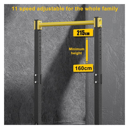 UXALoH6 Gymnastics Bar Portable Pull-up Bar Station Free Standing Pull Up Bar for Home Gym
