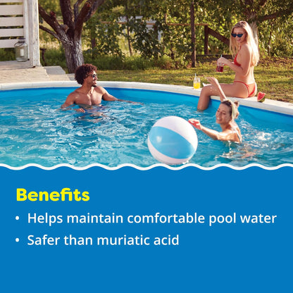 Swimming Swimming 100% 10 In The Swim Alkalinity Increaser for Pools - Raises Alkalinity and Balances pH Levels in Your