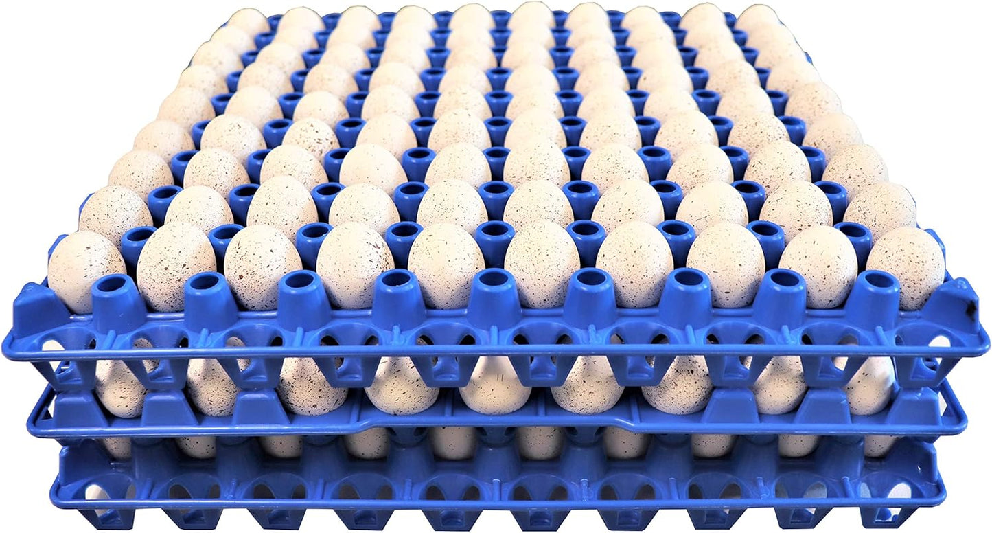 Rite Farm Products 12 Pack 90 Plastic Egg Trays - Egg Capacity