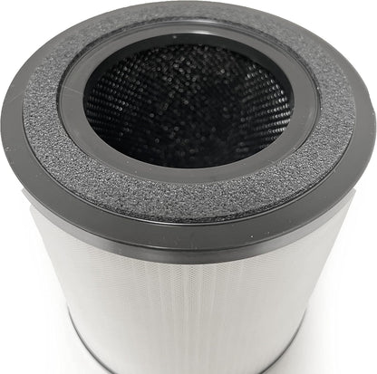 Nispira 3-in-1 True HEPA Activated Carbon Filter Replacement for Bissell MYair Pro Hub Air Purifier 3139A