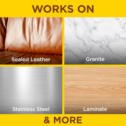 Pledge Enhancing Polish Spray - Wood & Stainless Steel Cleaner | Fast Shine, Scratch Protection, 9.7oz