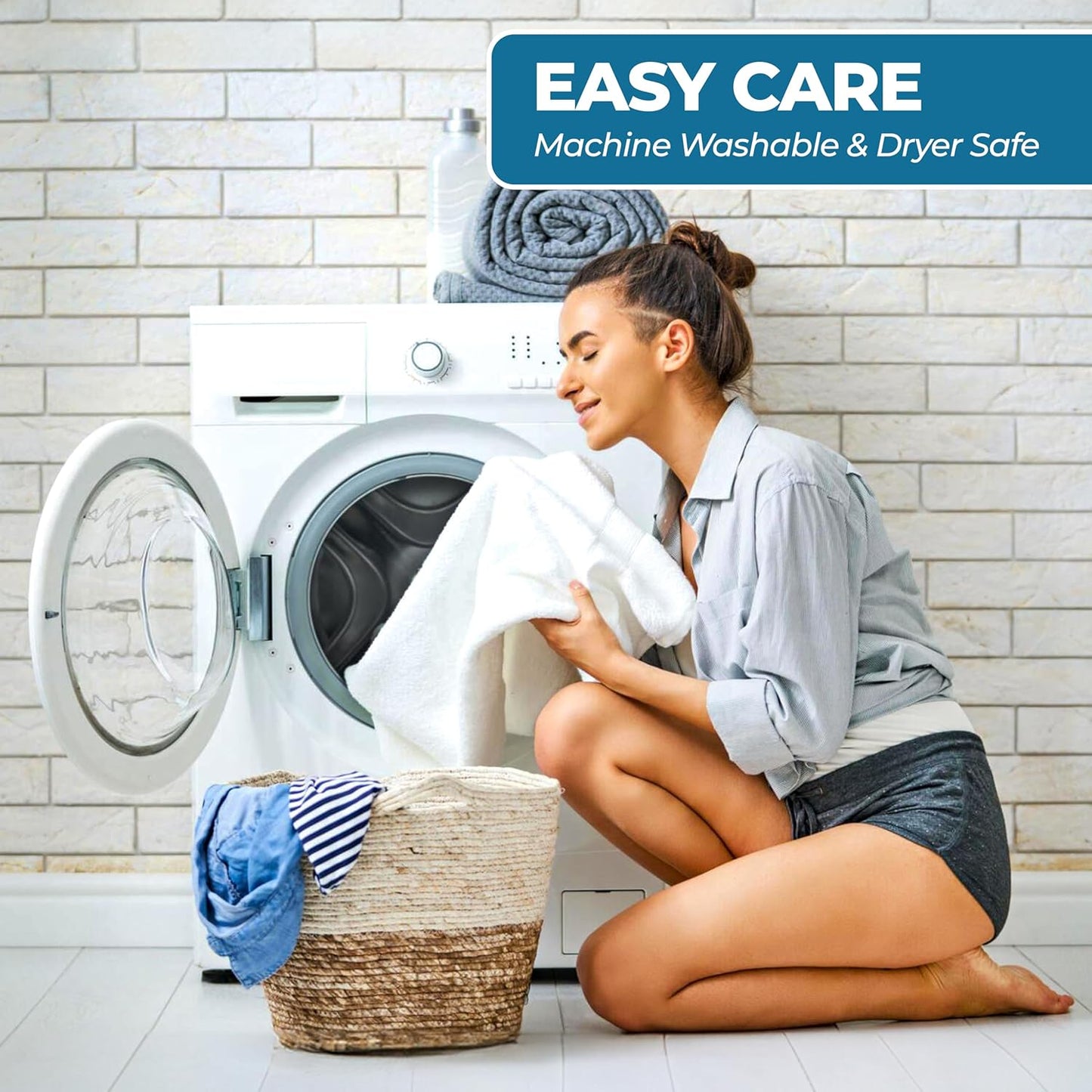 Set, 2 2 2 6 Set, BNM Ultra-Soft Cotton Towel Bath Towels, Hand Towels, Face Towels/Washcloths, Quick-Dry, Shower, Spa