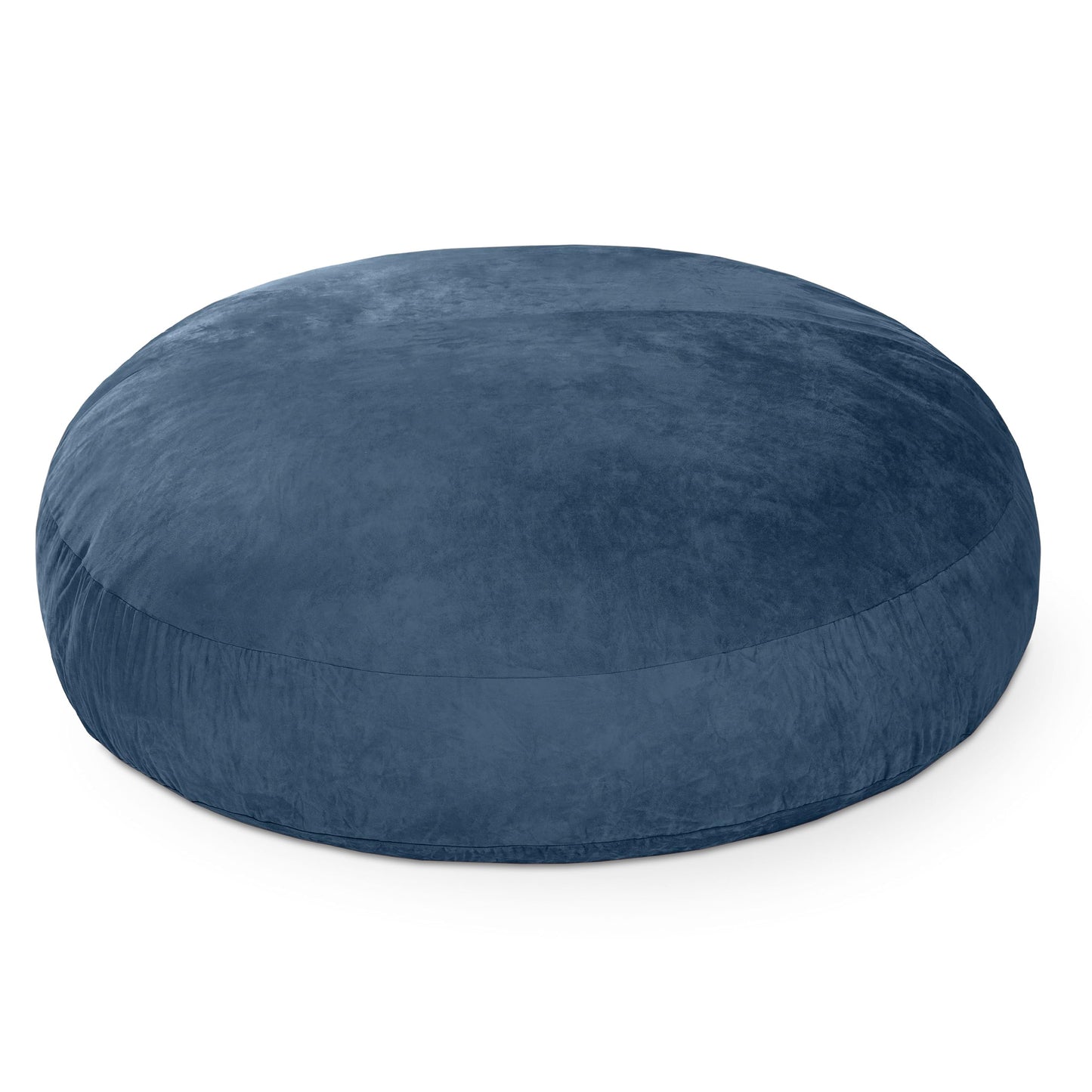 Jaxx 6 Foot Cocoon - 2-in-1 Convertible Bean Bag Bed & Large Bean Bag Chair for Adults, Navy