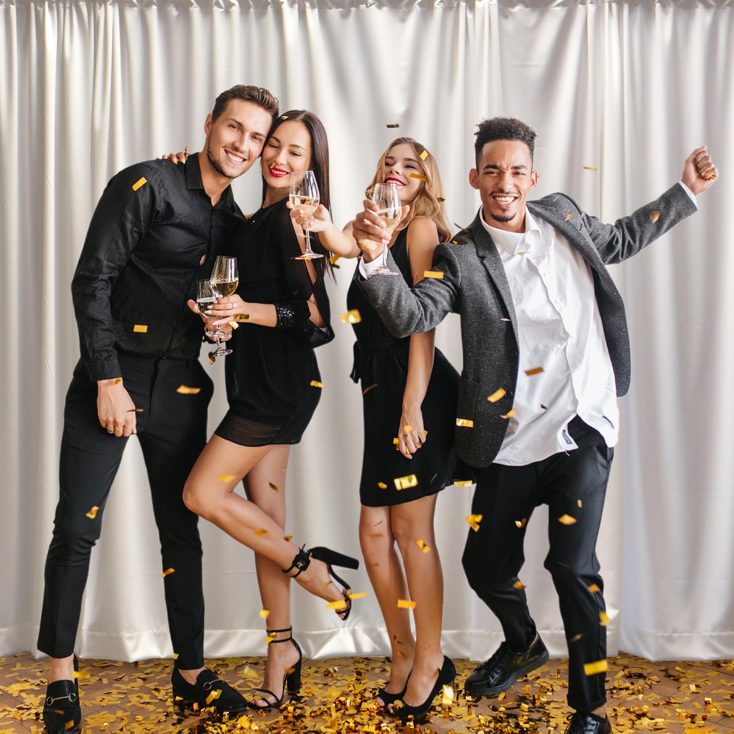 OnlineEEI Pipe & Drapes Portable Stand Kit, 8FT x 20FT Photo Backdrop Set with Portable Stand, Photography Background for Weddings, Birthday Parties, Business Events (Royal)