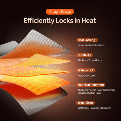 Infrared Sauna Box, Portable Steam Infrared Sauna with Red Light Therapy for Body, Sauna Tent with 660nm & 850nm Infrared Red Light Therapy Lamp, 3L/1200W Steamer, 9 Levels Heat, Timer, Folding Chair