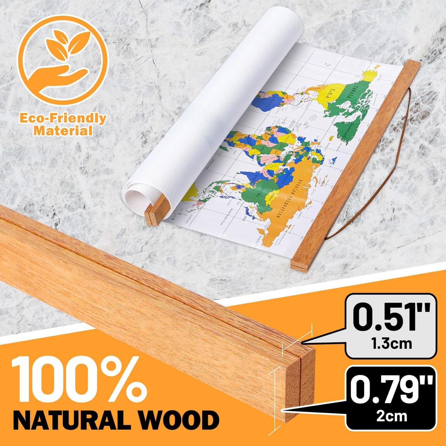 29x19 29x23 29x20 Poster Frame Magnetic Light Wood Wooden Frame Hanger for Photo Canvas Artwork