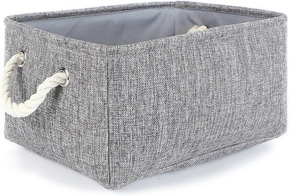 TheWarmHome Large Storage Bins - Fabric Storage Cubes for Organizing Shelves, Closet, Nursery, Laundry