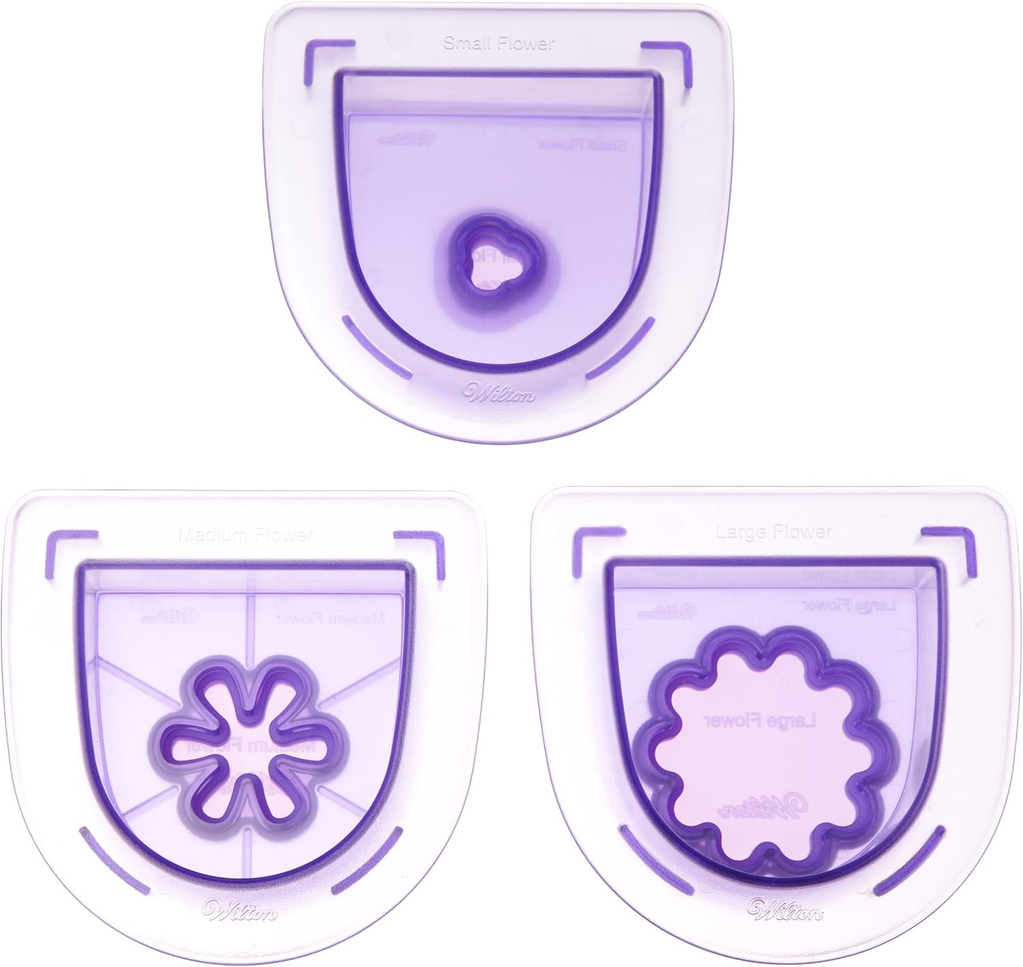Wilton Cutting Insert Layer Flower Set, 3pc