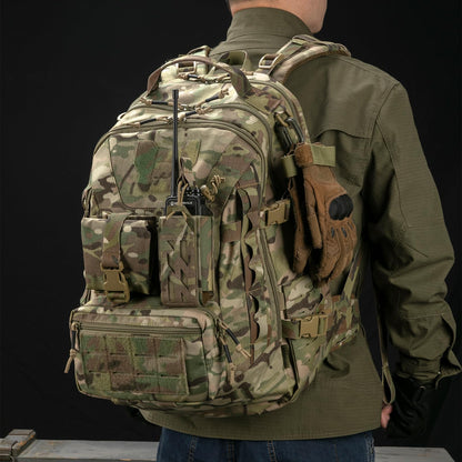 EXCELLENT ELITE SPANKER 40L Tactical Military Backpack for Men and Women Large Rucksack Assault Pack Bag for Outdoor Camping, Hiking(Multicam)