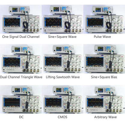 Koolertron Upgraded 15MHz DDS Signal Generator Counter,High Precision Dual-Channel Arbitrary Waveform Function Generator Frequency Meter 200MSa/s (15MHz)