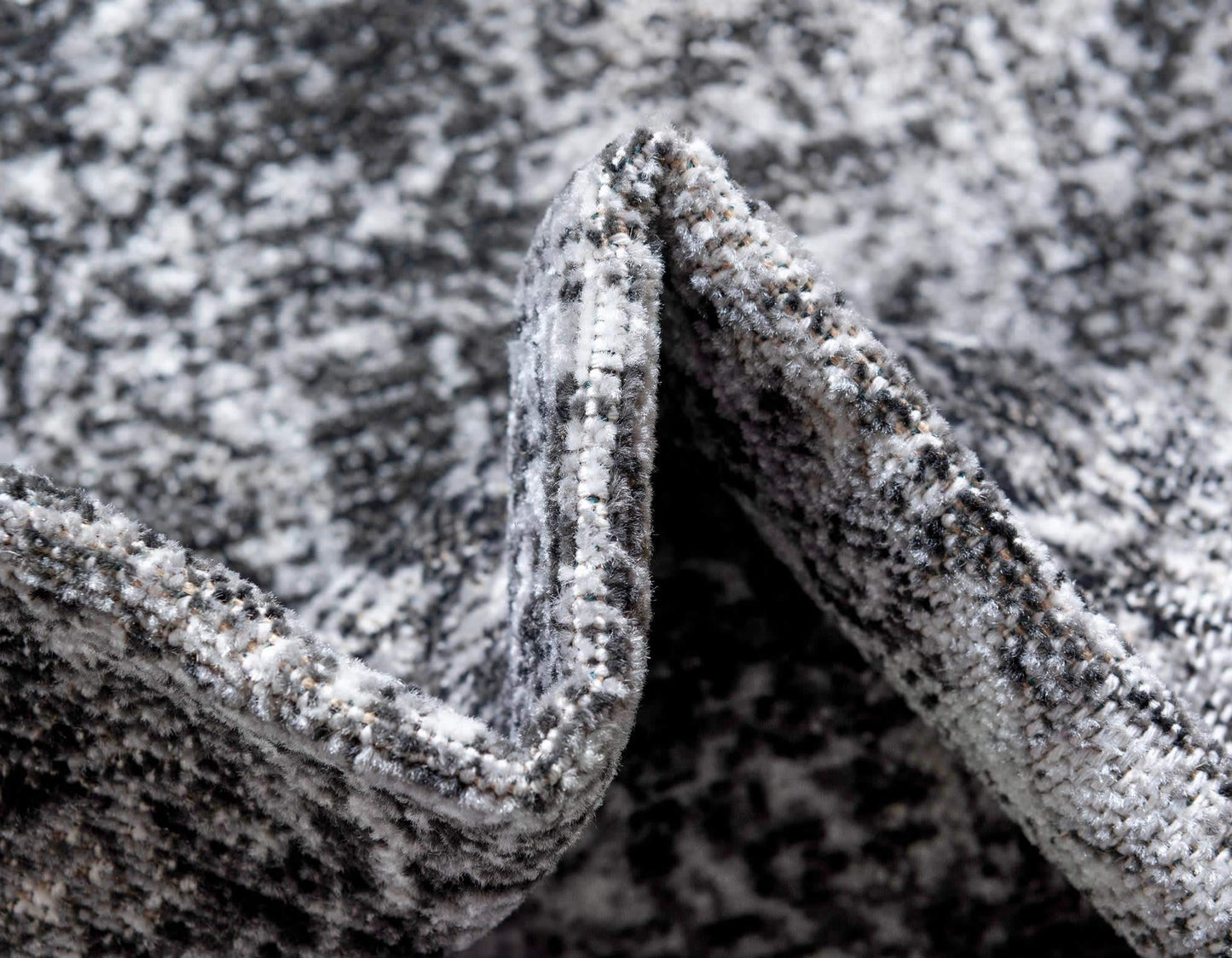 Unique Loom Aarhus Collection Vintage Border Area Rug (10' 0 x 13' 0 Rectangular, Charcoal/Ivory)
