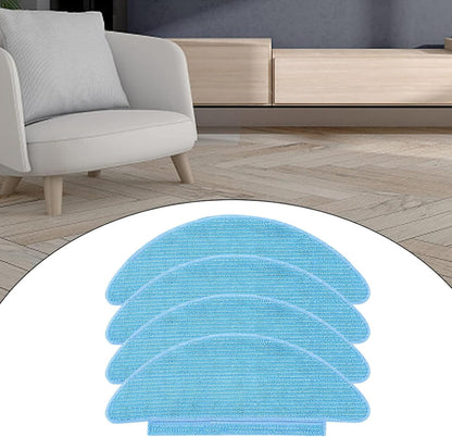 6 Pack Replacement Vacuum Mop Cloth Pads for Lubluelu SL60D SG60 SL61 Robotic Vacuum Cleaner