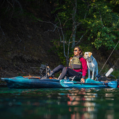 Old Town Sportsman BigWater PDL 132 Pedal Fishing Kayak (Ember Camo)