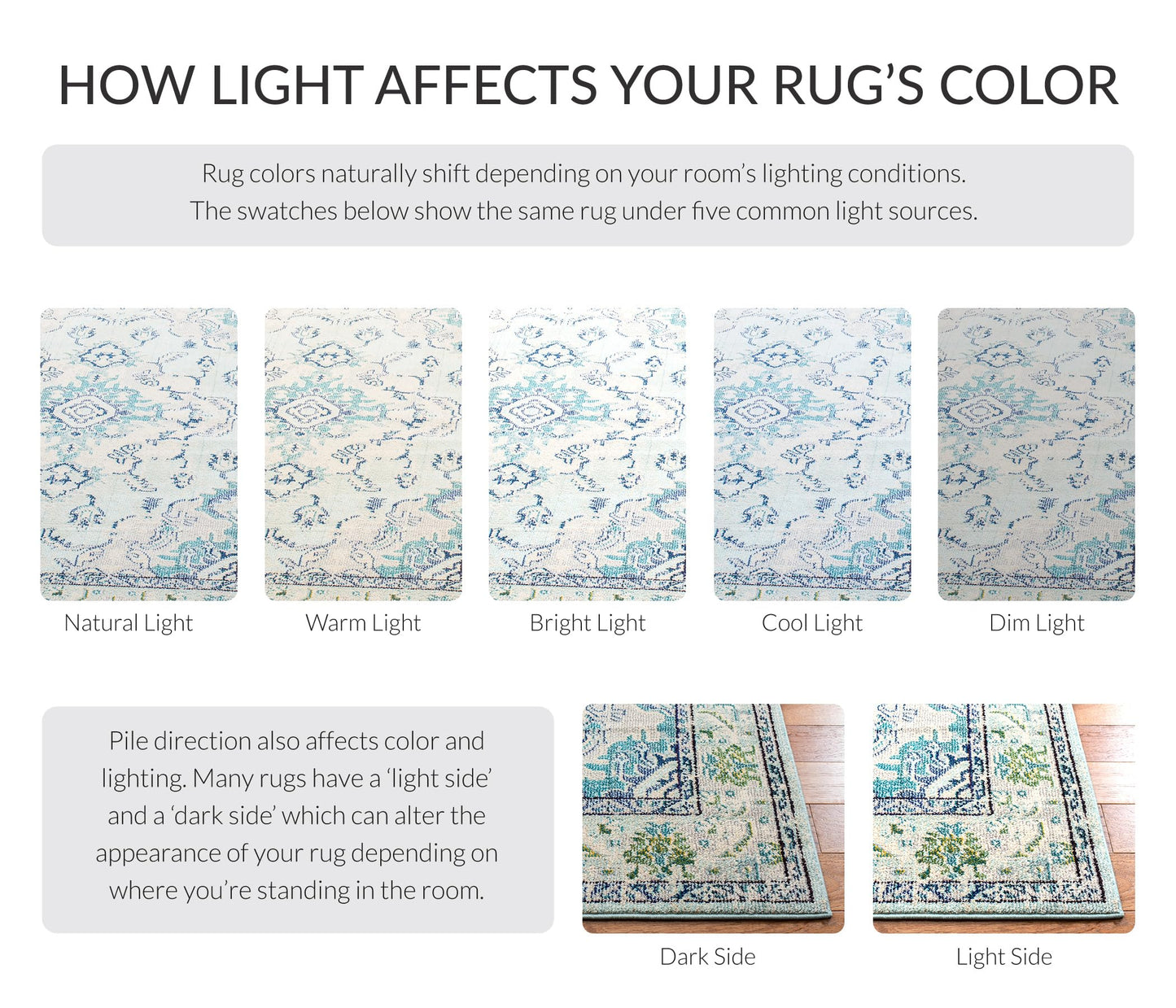 SAFAVIEH Monaco Collection Area Rug - 9' x 12', Light Blue & Ivory, Non-Shedding & Easy to Clean, Distressed Medallion Design, Ideal for Living Room, Bedroom, Dining Space (MNC243K)