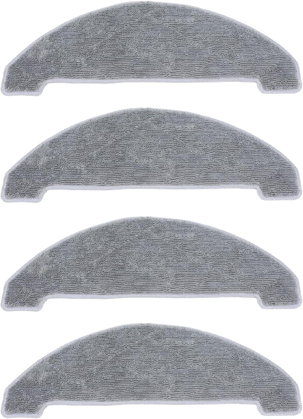 GLOGLOW 4Pcs Replacement Mop Cloths for S9 Robotic Vacuum, Accessories for Sweepers