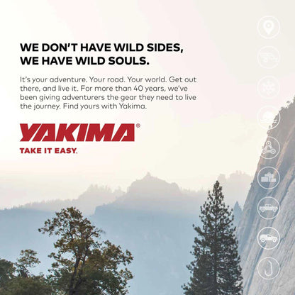 Yakima Rooftop Fly Rod Carrier, Adjustable Length Holder for up to 4 Fly Fishing Poles up to 10 Ft Long – Felt Padding, Reel Box & Tubes for Secure Gear Storage, DoubleHaul