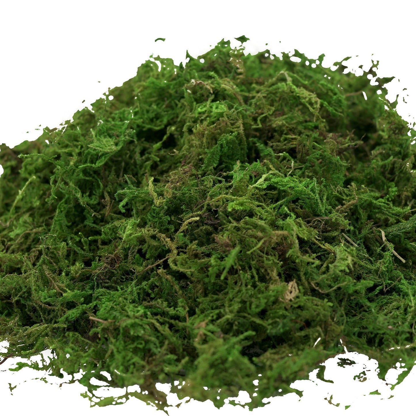 USMOLA Artificial Moss, 16OZ Fake Moss for Crafts Table Centerpieces Fairy Garden Wedding Party Decor, Faux Grass for Potted Plants, 455gr (Fresh Green)
